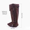 Medieval Gabriel Sudes Boot Covers Renaissance Gaiters Boot Covers Halloween Cosplay Shoe Covers Stage Props Pirate Boots