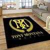 Tappeto Tappeto Movie 3D Printing Scarface Tony per Camera da Letto Soggiorno Casa Decorazione Divano, Tappetino Gioco Bambini Grande Decorazione Pavimento Regalo