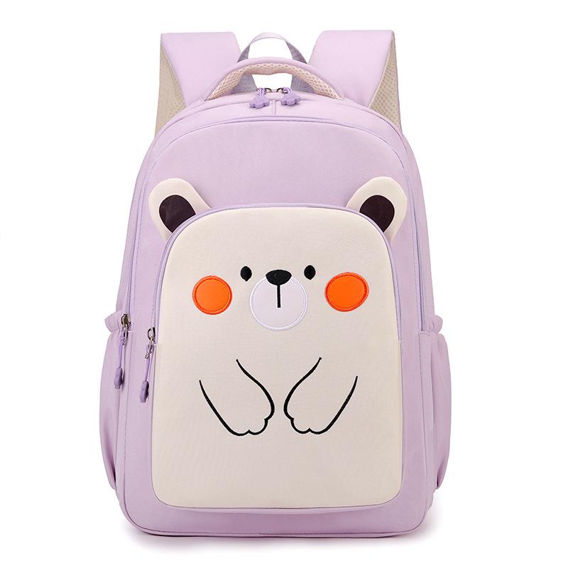 Children's school bag backpack Cartoon lightweight fashion large capacity tutoring bag Girls primary school bag