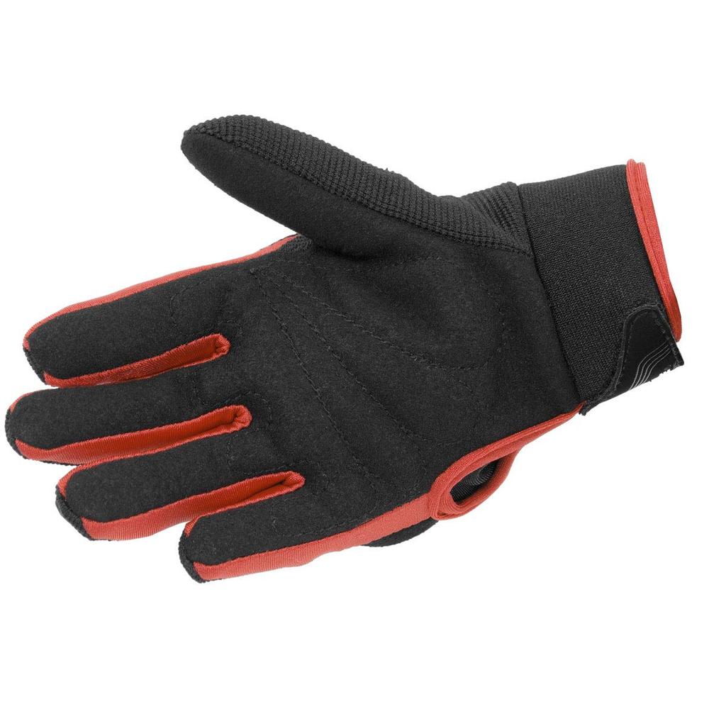 Komine KS RGK-006 13093 Motorcycle Protective Kids Mesh Gloves, Red