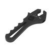 Fitting Wrench AN3?AN16 Adjustable Aluminum Lightweight Spanner Tool for Hose Adapter End Black