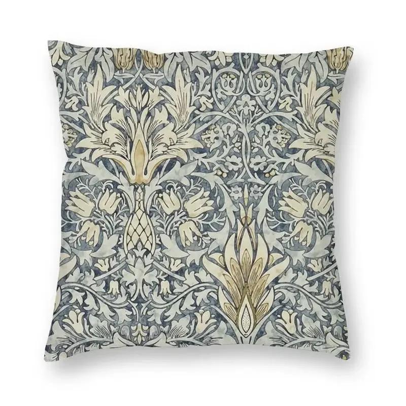 Vintage Floral Cushion Cover 40x40cm Velvet Modern Pillow Cases for Sofa