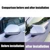 Protective Cover Decoration Door Mirror Cover For MG 4 MG4 EV 2026 2027 Car Rearview Accessories White Black Purple