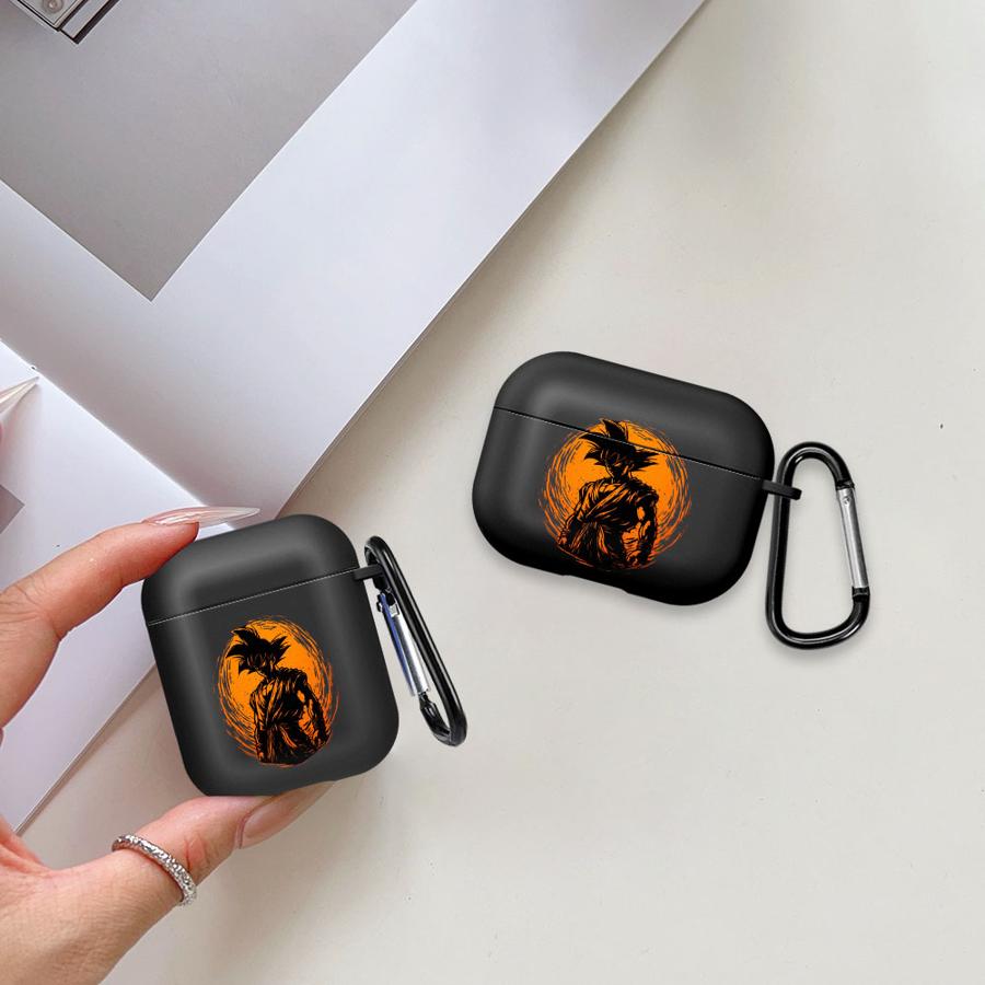 Earphone Cases Cover Case For Airpods 4 3 1 2 Pro Pro3 Pro2 Dragons Anime Balls