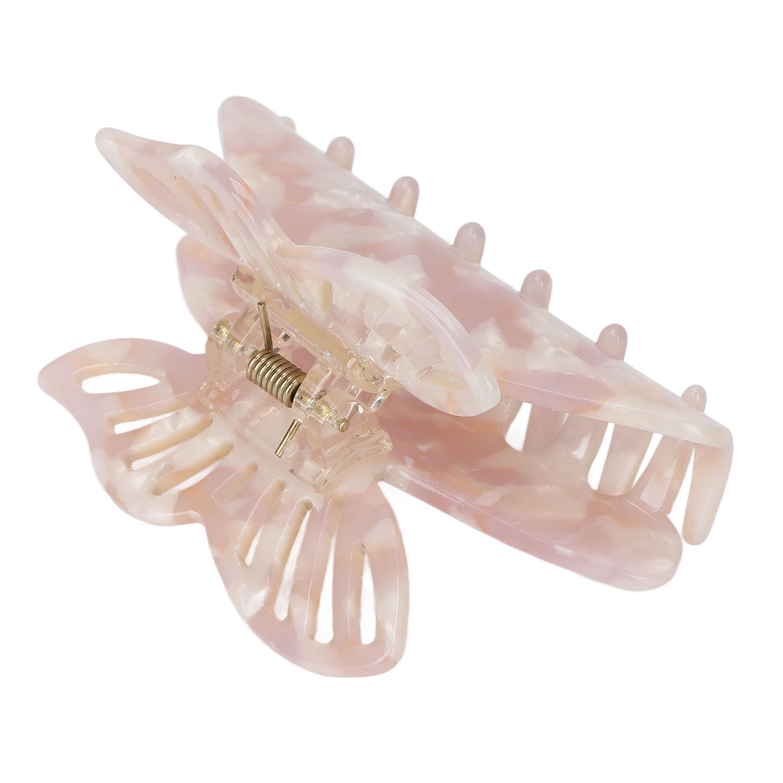 

Заколки-крабы для волос в форме бабочки, с сильной фиксацией, зажимы для волос, заколки-бабочки, идеальные подарки для тонких густых волос