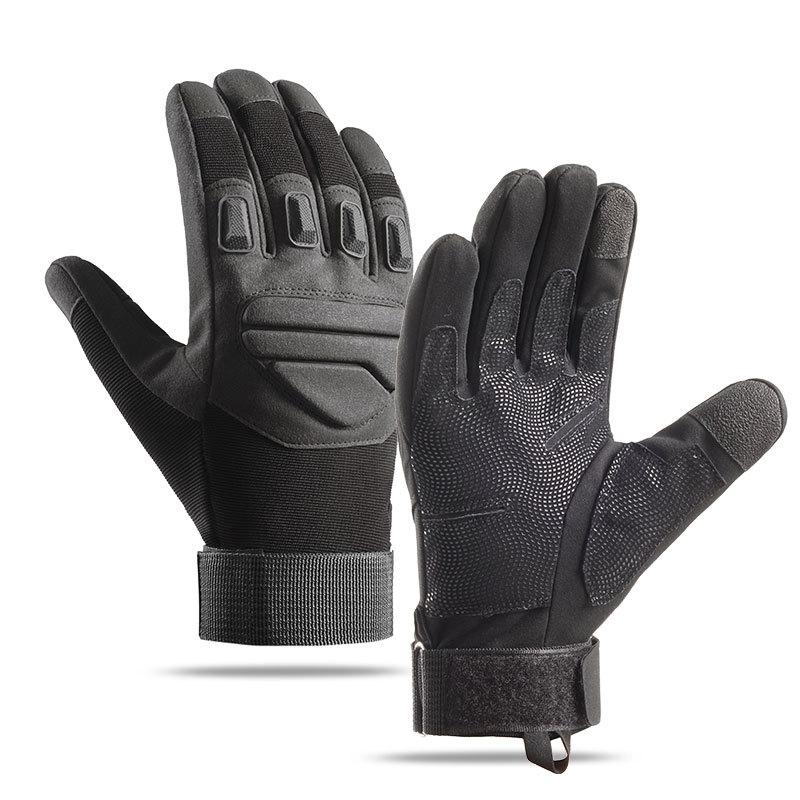 Outdoor gloves half finger non-slip wear-resistant tactical gloves full finger touch screen sports riding protection