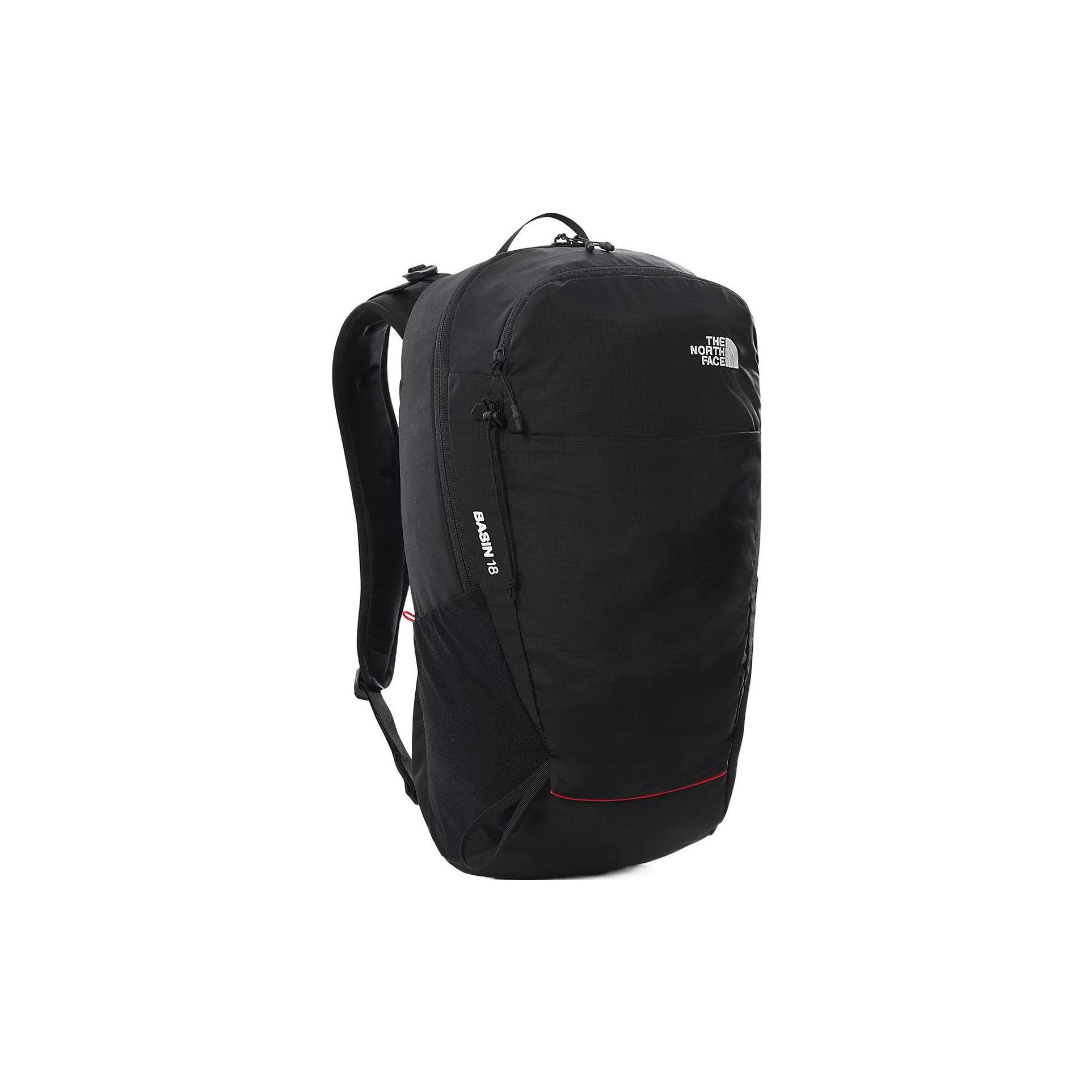 The North Face 18L Sports Leisure Logo Zipper Adjustable Shoulder Strap Backpack Men backpack Black NF0A52CZ-KX7 Black