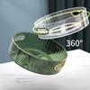 Clear Turntable Cupboard Organizer Vanity Tray Jewellery Ornament Holder for Bathroom