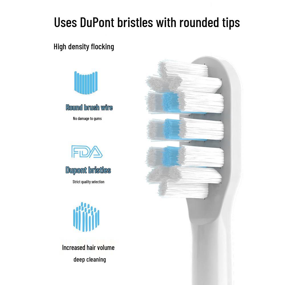 Compatible Replacement Heads for Mijia T302/MES608 Sonic Toothbrush
