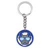 New Arrival Adorable Pet Dogs PVC Soft Keychains Bag Hanging Pendant Car Keyrings Animals Key Chains Accessories Wholesale Gift