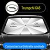 GAC GA5 Car Sunshade: Sun Protection Heat Insulation Curtain, Interior Umbrella Windshield Sun Visor Cover.