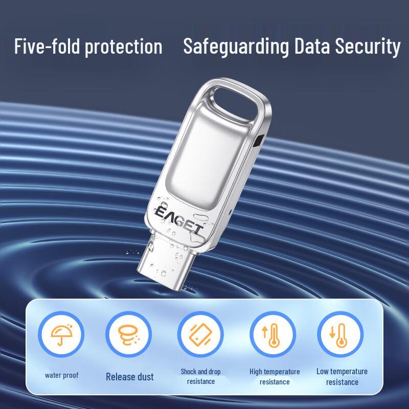 EAGET High-Speed Dual-Interface USB-C Flash Drive