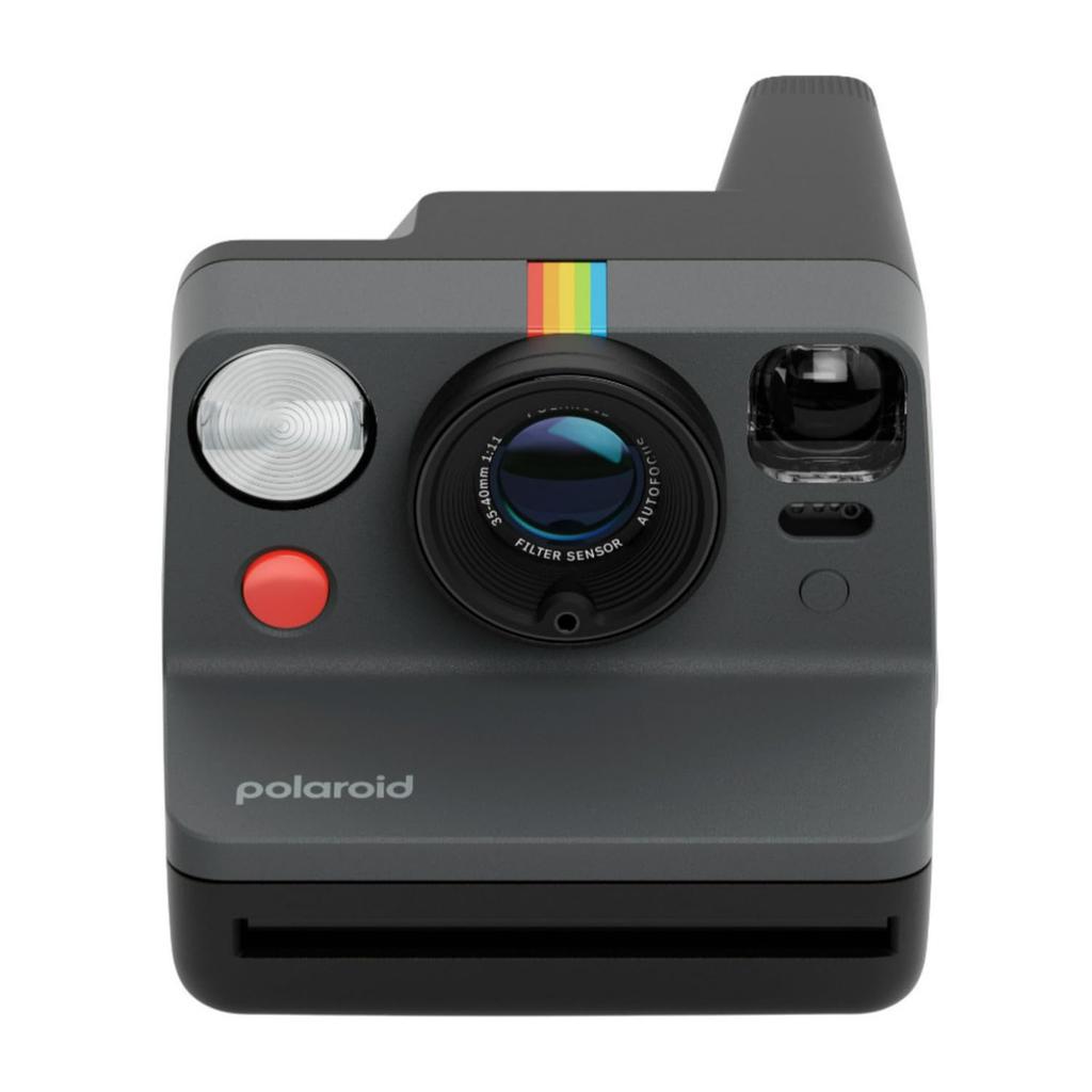 Polaroid Now 3rd Generation Instant Camera Film Bundle Now Black Camera 8 Color Photos I-Type + - + (6572)