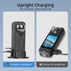 FLYMILE For Insta360 X5 Action Camera Anti Slip Plastic Base Portable Stand for Upright Charging