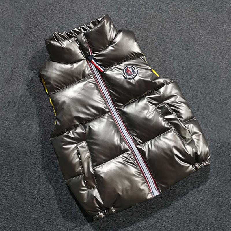 

Детский пуховый жилет, зимний повседневный утепленный жилет для мальчиков и девочек 100cm