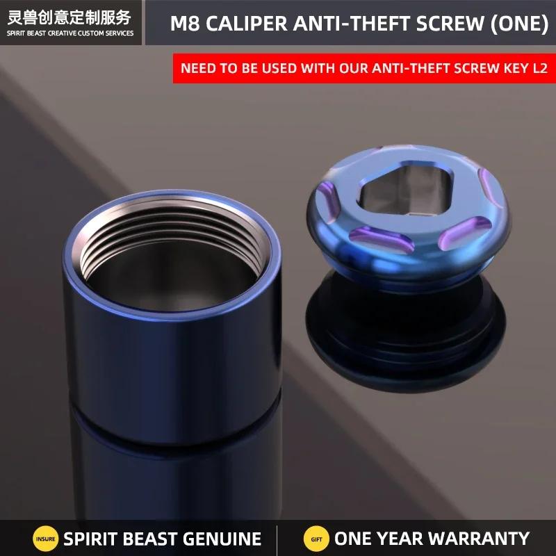 Motorcycle Brake Caliper Screw Universal Bicycle M6 M8 M10 Anti-theft Screw Cover for Brembo Disc Brake Caliper Screw Sleeve