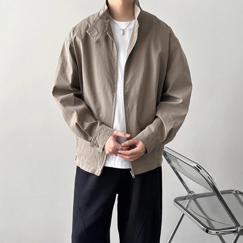 Vintage Washed Detroit Work Jacket Loose Fit Casual Men S Spring Outerwear