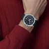 CASIO Quartz Movement Genuine Leather Strap Watch 48.5mm Men's Watches Black Dial MTPE725L1A