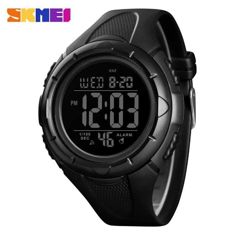 Multifunctional Fashionable Large Dial Student Outdoor Sports Countdown Waterproof Electronic Watch