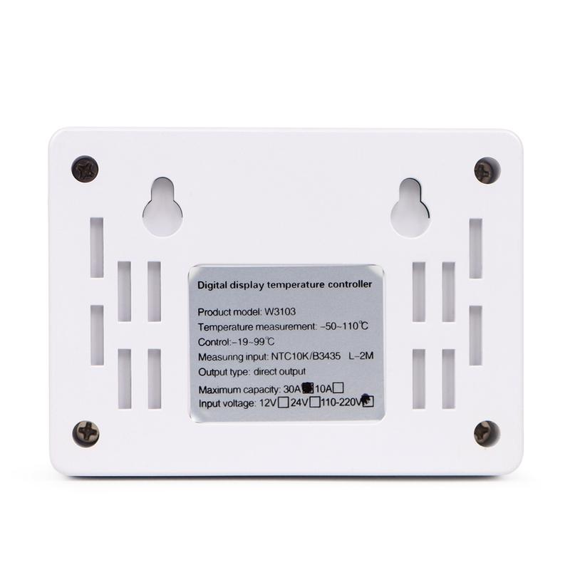 XH-W3103 Digital Temperature Controller 5000W High Power Thermostat Switch Automatic Temp Control AC220V -19 To 99℃ Switch