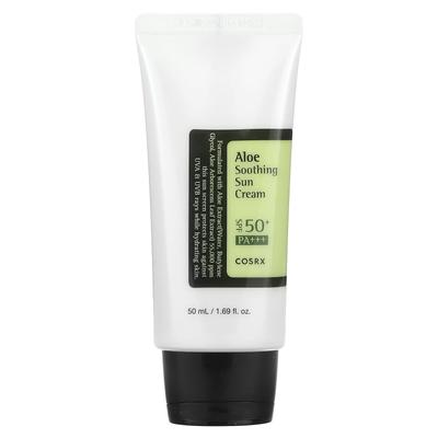 Aloe Yatıştırıcı Güneş Kremi, PA+++, SPF 50+, 1,69 fl oz (50 ml)