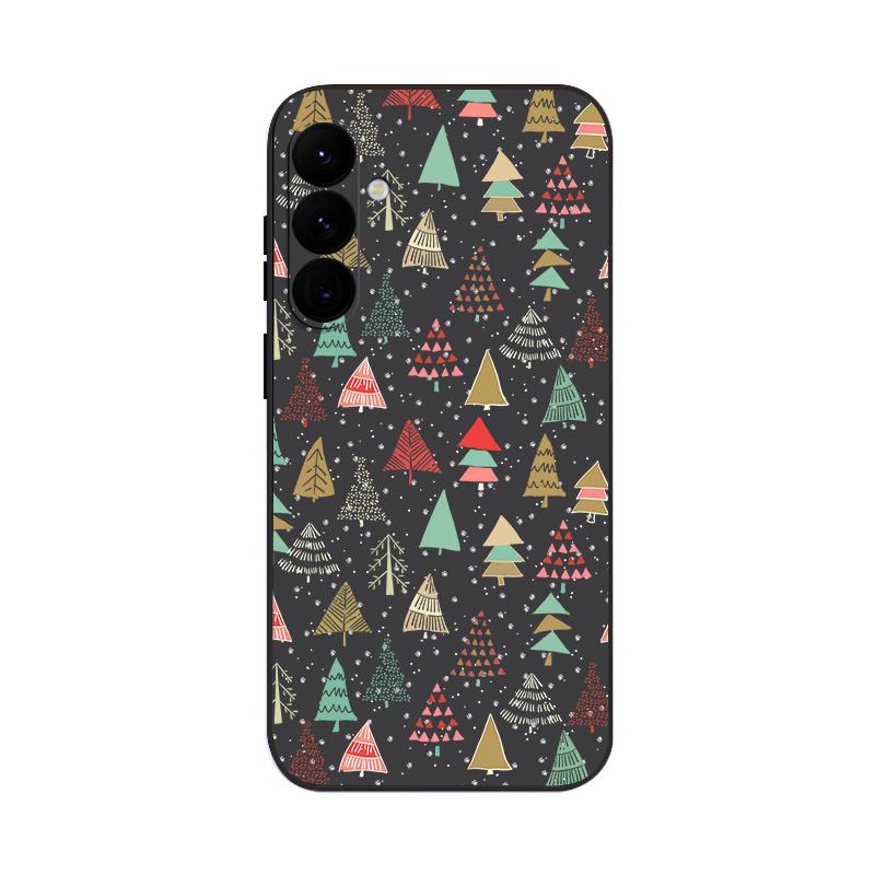 Christmas Phone Case For Samsung Galaxy A56 A17 A26 A16 A36 A55 A54 A53 A15 S24 S25 FE S25 S22 S23 Ultra Shockproof Lanyard Cover
