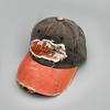 Fashion Patchwork Baseball Hat For Men Women Washed Cotton Letter Embroidery Sunshade Peaked Cap Unisex Street Hip Hop Hat