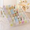 Transparent Storage Box Makeup Organizer Cosmetic Display Case Jewelry Organizer Desktop Holder Clear Makeup Organizer