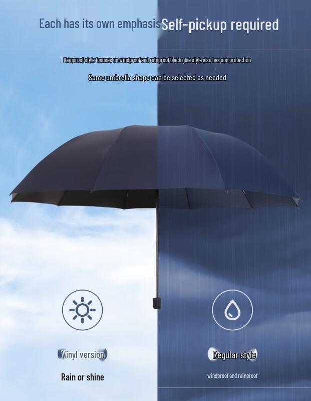 Paradise Double Foldable Umbrella