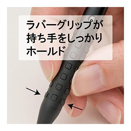 Pentel Smash Mechanical Pencil Q1005-1, 10-Pack, Low Center of Gravity, Rubber Grip, 4mm Sleeve, 0.5mm