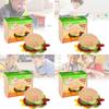 Colorful Diy Felt Burger Toy Set For Creative Play And Imaginative Sandwich Fun