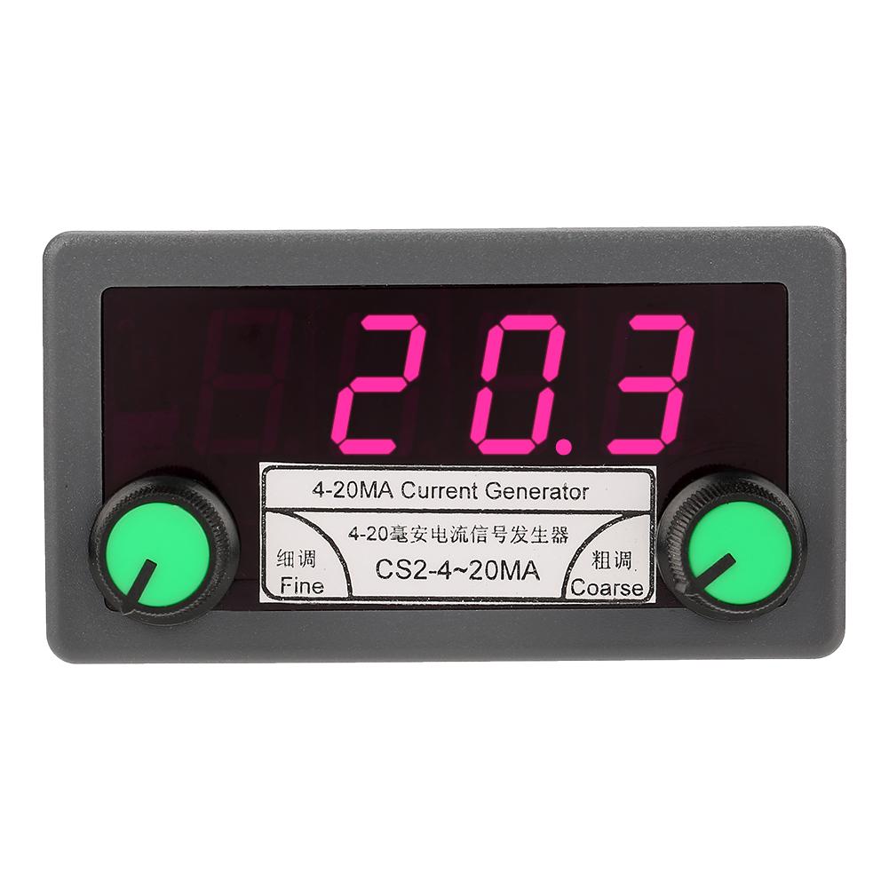 4-20mA Digital Current Analog  Generator Coarse/Fine Tuning Constant Current Output