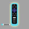 Roku TV Remote Control Luminous Anti-Slip Cover - Dirt-Resistant & Anti-Fall Sleeve