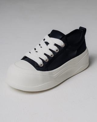 Platform Sneakers Suny Liana 2281 36 Black Textile