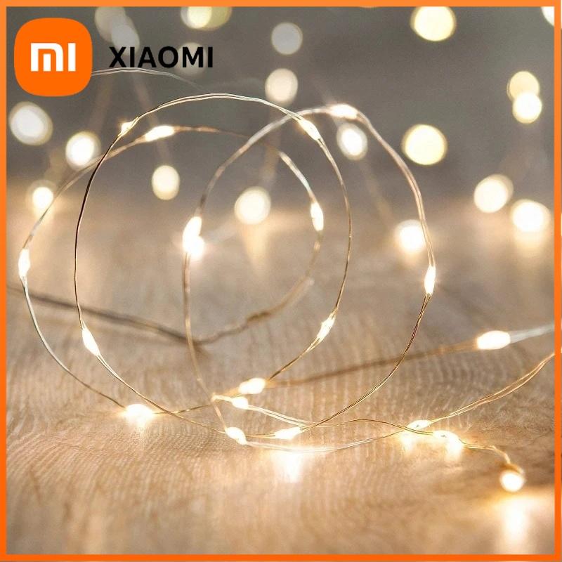 Xiaomi String Lights 1-20M Waterproof Wire Garland Fairy Lights Birthday Wedding Valentine Christmas Decor Holiday Outdoor Garden Party