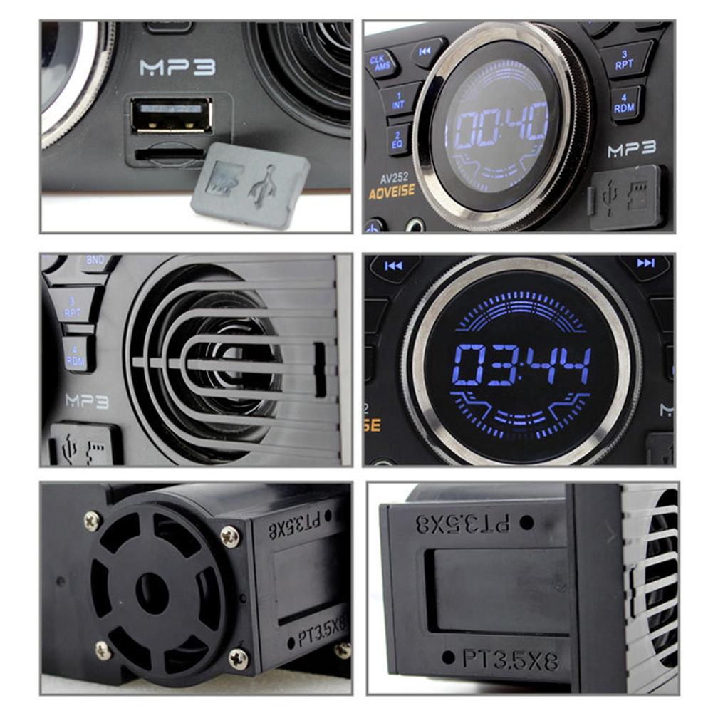 MP3 Player Car FM Radio Support for TF MINI USB AUX Interface Car Receiver Audio Multimedia Player Bluetooth-compatible