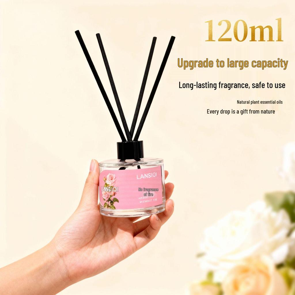 Flameless 120ML Aromatherapy Incense Burner - Long-lasting Indoor Air Freshener Ornament