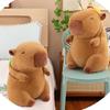 Backpack Capybara Hamburger Plush Toy Room Decoration Children Gifts Christmas