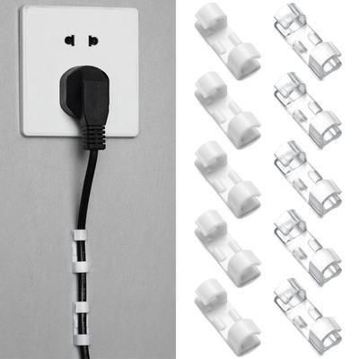 20Pcs High-quality Cable Home Storage Racks Wire Holders Electrical Line Collator Adhesive