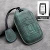 Leather New Car Key Cover Use For Rolls-Royce Cullinan Phantom Ghost Wraith Dawn Key Case Shell Buckle Auto Interior Accessories