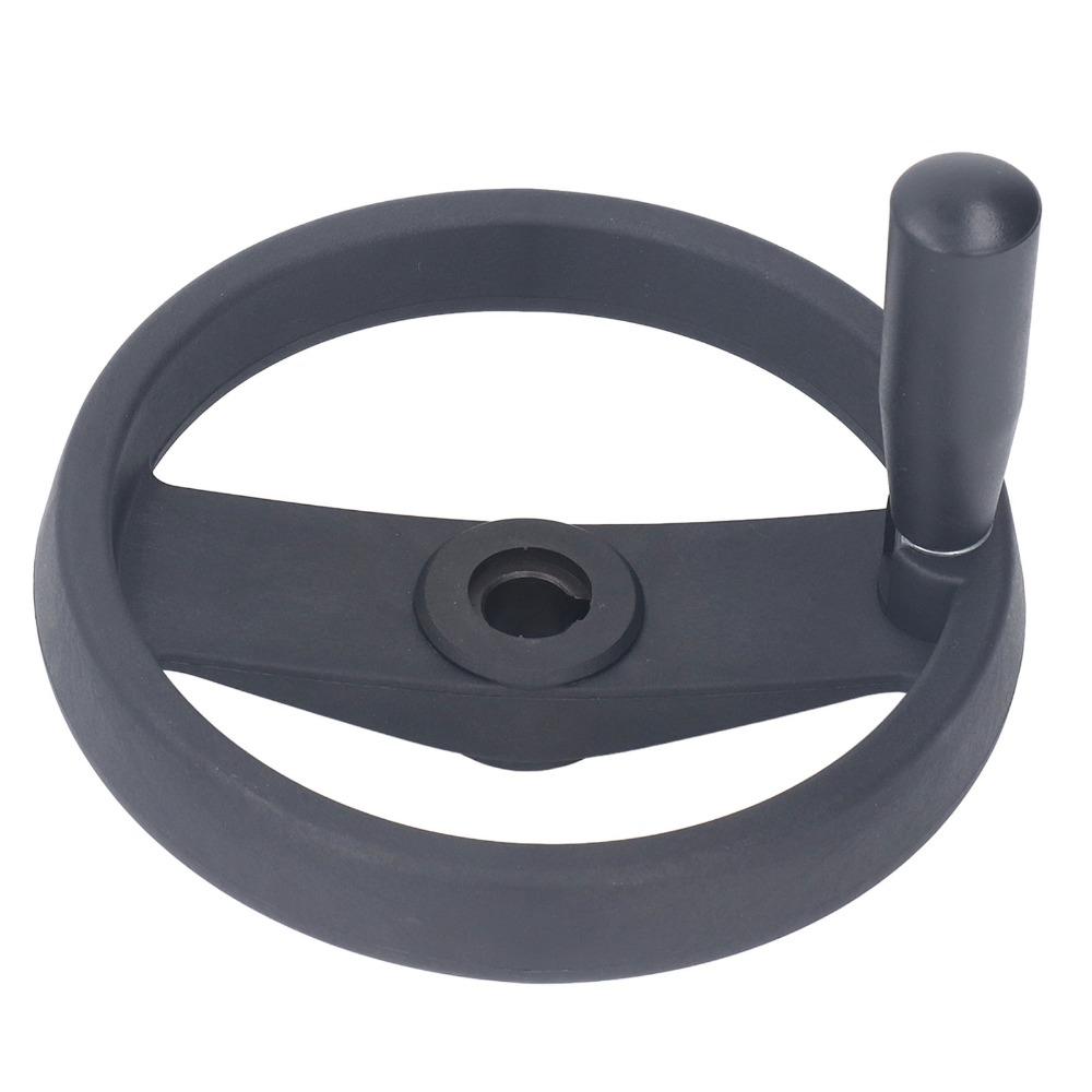 7.87inch Diameter Plastic Handwheel 200x18mm Revolving Handle Milling Machine