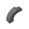 10Pcs 6005 92903 1x3x2 Curved Building Block Moc Accessories Compatible with Brick DIY Children Toy Assembly Gift Box