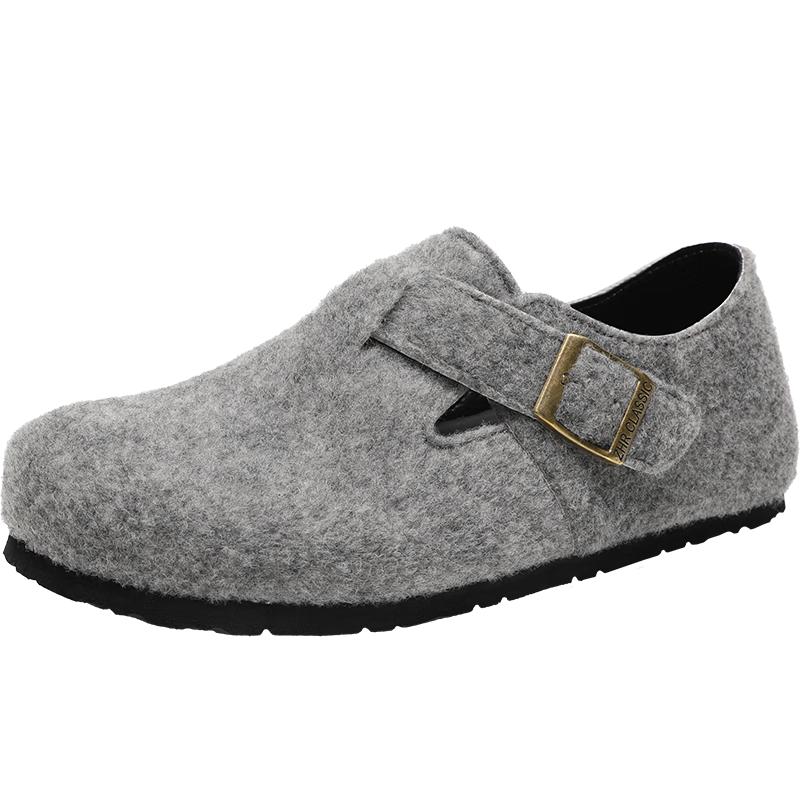 ZHR Women s Retro Slip-on Flat Shoes 37