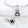 Copper Cute Panda Animals Beads Original Pendants Bracelet Charm Jewelry Party Diy Trendy Gifts