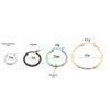 Unisex Large Thick Hoop Earrings - European & American Fashion Style