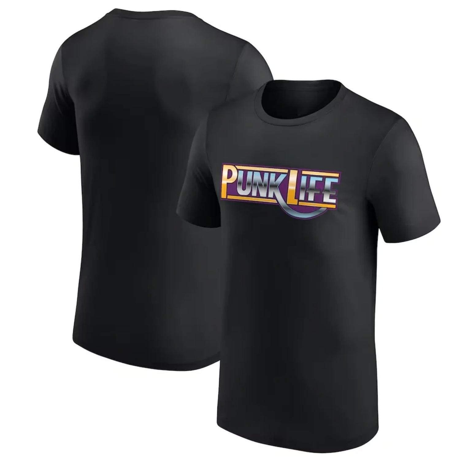 

2026 CM Punk Unisex Poker Graphics Cotton Men Shirt Wrestling Shirt Fashion High Quality Y2k Hot Sale O-neck Parent-child Tshirt S разноцветный