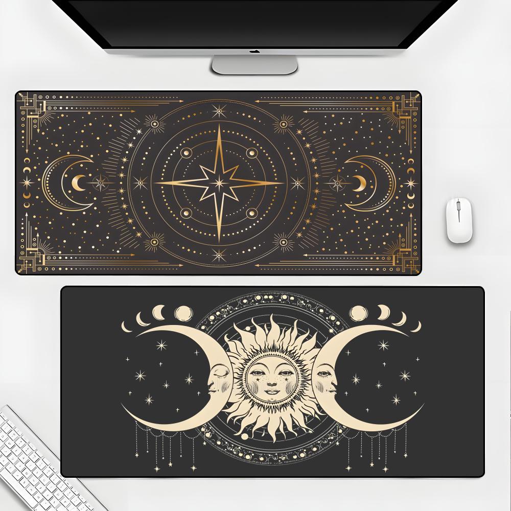 Art Magic Tarot Card Mouse Pad Rubber Mat Laptop Xxl Mousepad Notebook Gamer Computer Table Gaming Accessories