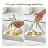 Heat-Resistant Anti-hot Bowl Plate Clips 2in1 Hot Bowl Gripper Dish Lifter Clamp  Kitchen Use