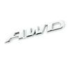 3D Metal AWD Letters Rear Trunk Fender Emblem Badge Sticker Decals For Honda CRV HRV Highlander Car Styling Accessories GI7