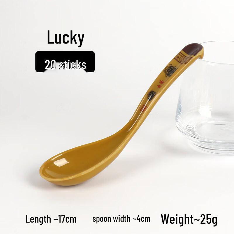 Melamine Long Handle Soup Spoon